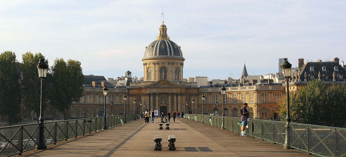 L'Institut de France vu du pont des Arts